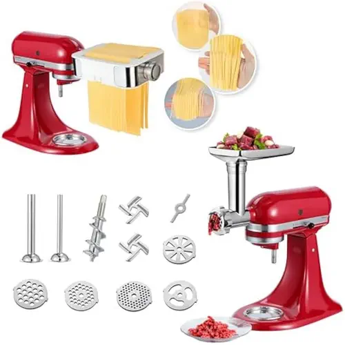 Stand mixer attachments