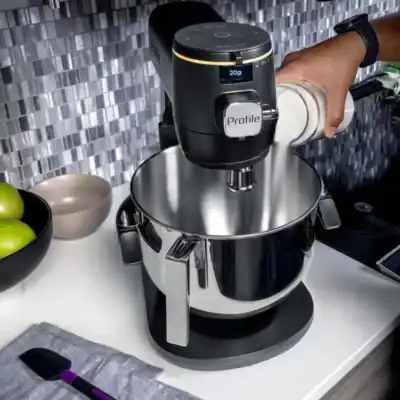 ge profile smart stand mixer digital display